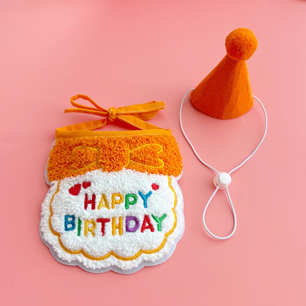 Mokka - Birthday Party Cat Bib and Hat Set