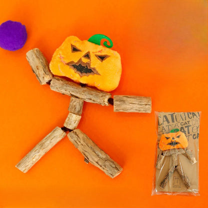 Petkin - Halloween Wooden Cat Toy