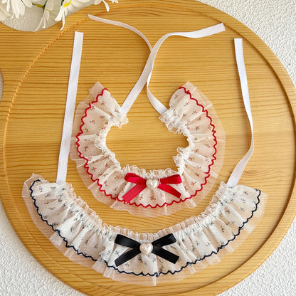 Mokka - Decorative Tiny Floral Cat Collar