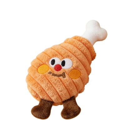 Moo - Cute Breakfast Food Plush Cat Toy