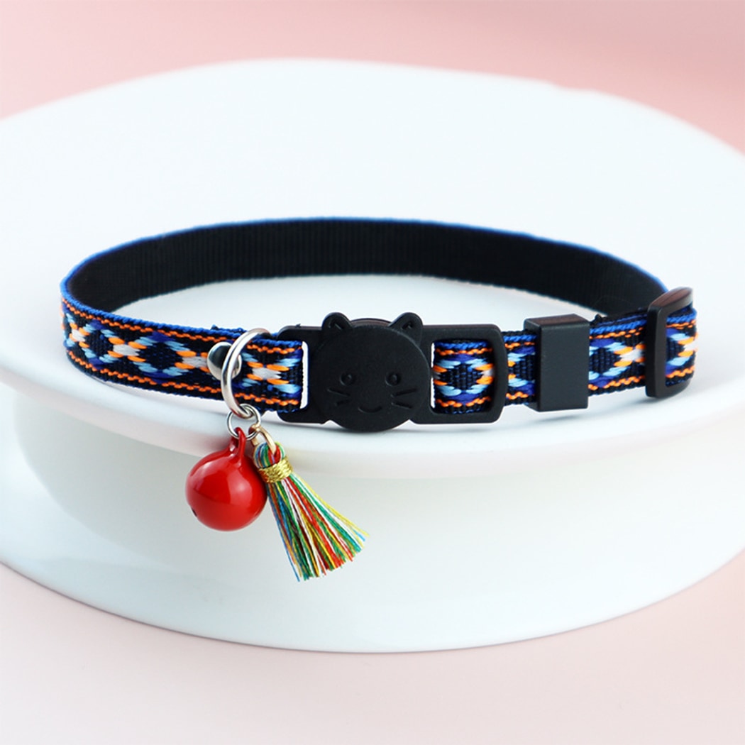 Mokka - Vintage Geometric Patterns Cat Collar