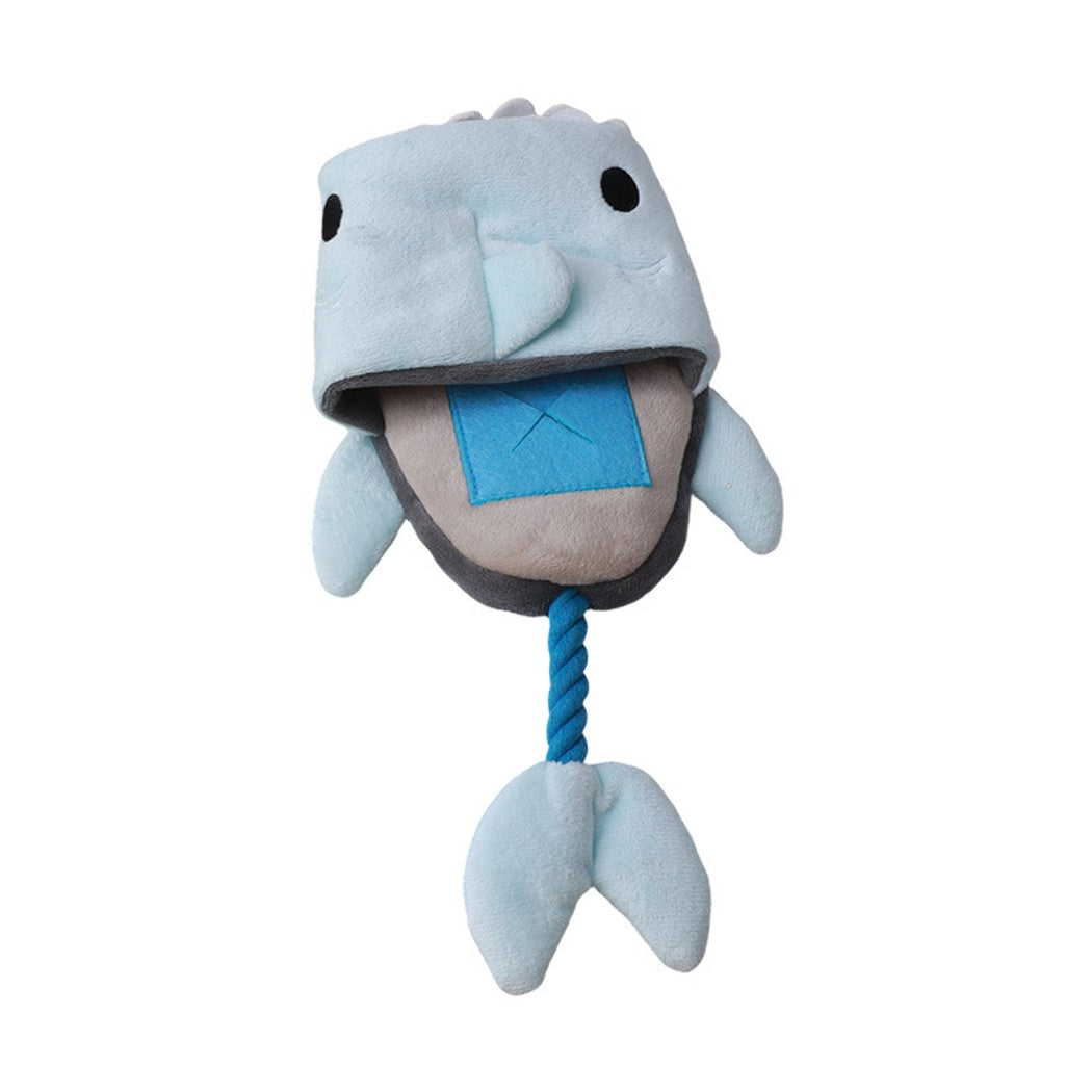 Petkin - Plush Dog Puzzle Toy With Hidden Treat Pocket