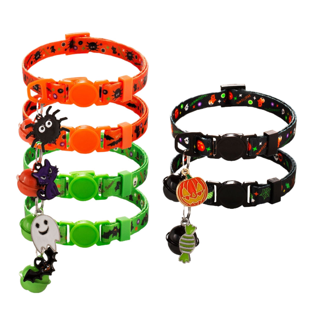 Mokka - Halloween Print Breakaway Cat Collar