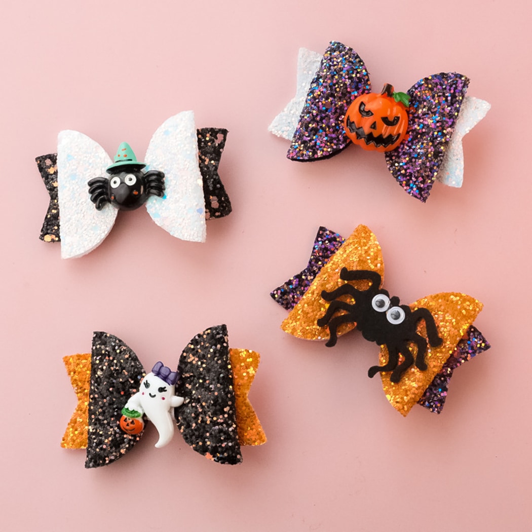 Halloweek - Cartoon Halloween Pumpkin Ghost Spider Collar