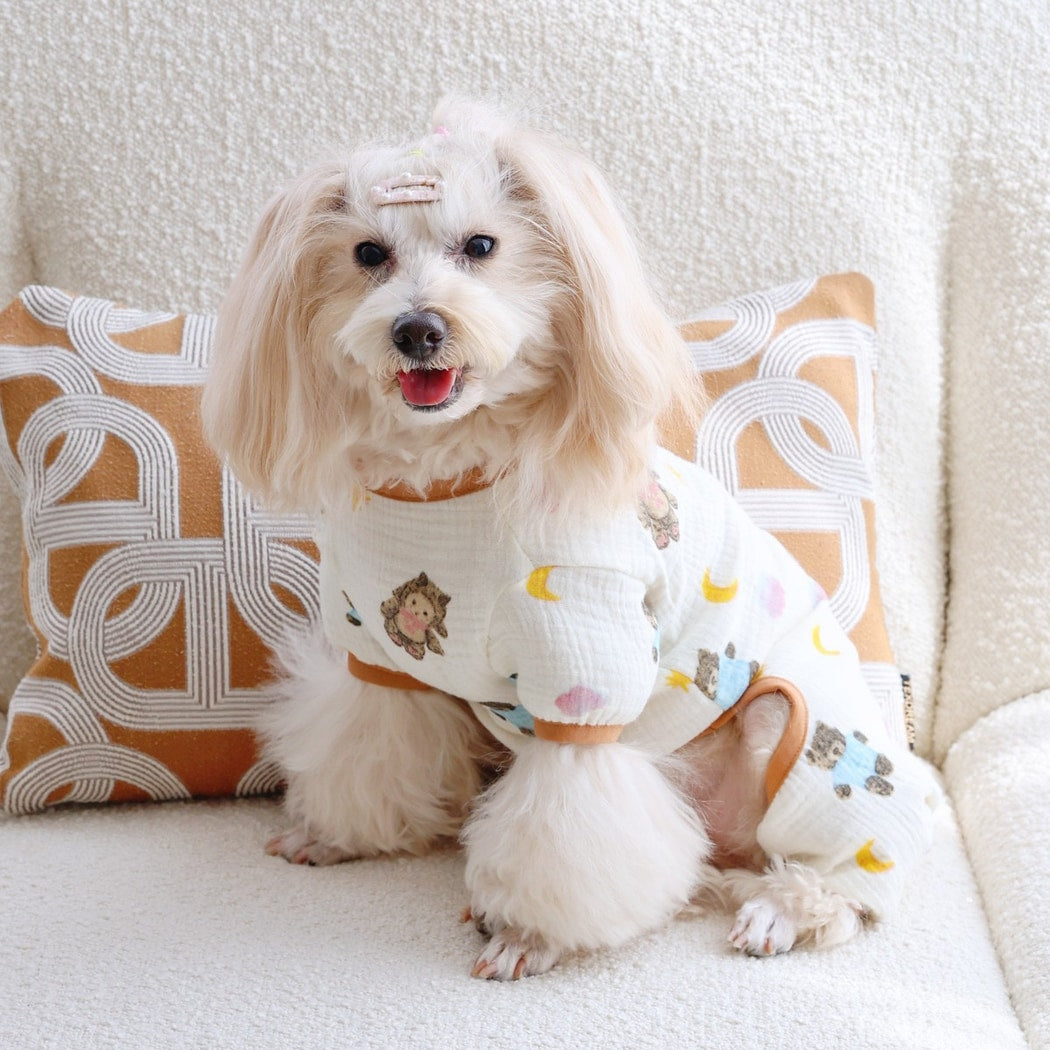 Ozzie - Cute Printed Cat and Dog Everyday Pet Dress