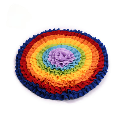Rainbow Pet Slow Feed Snuffle Mat