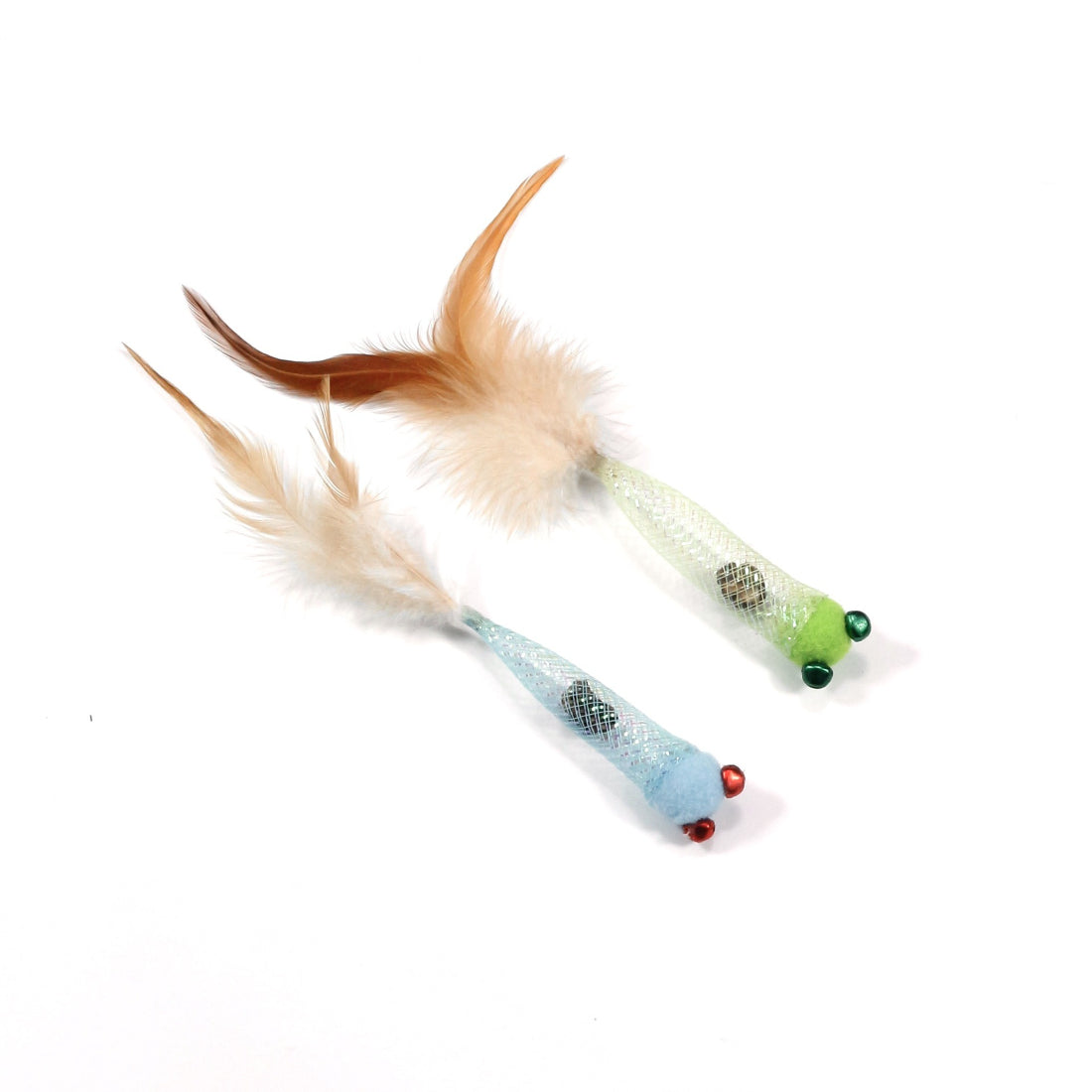 Moo - Feather Tail Bell Fish Interactive Cat Toy