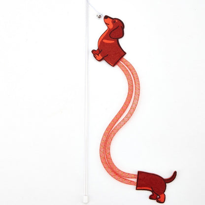 Moo - Safari Animal Cat Teaser Wand