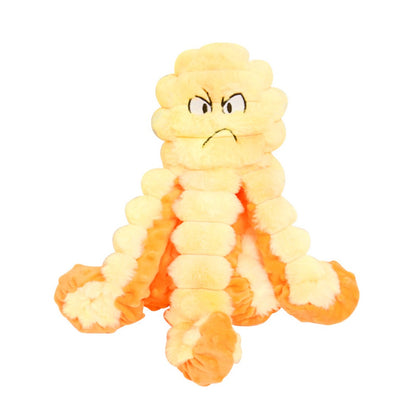 Petkin – Fluffy Octopus Plush Squeaky Dog Toy