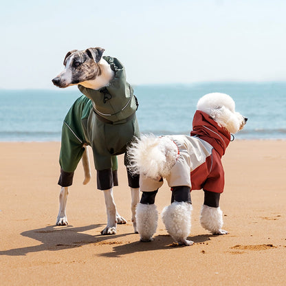 Ozzie - Full Coverage Lightweight Dog Raincoat