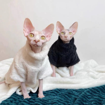 Ozzie - Plush High Neck Pet Outfit Vest