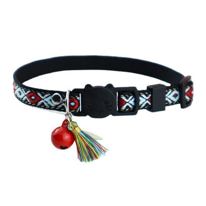 Mokka - Vintage Geometric Patterns Cat Collar