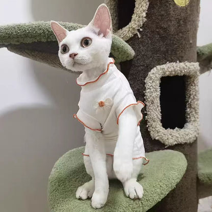 Ozzie - Pet Summer Bow Detail Princess T-Shirt