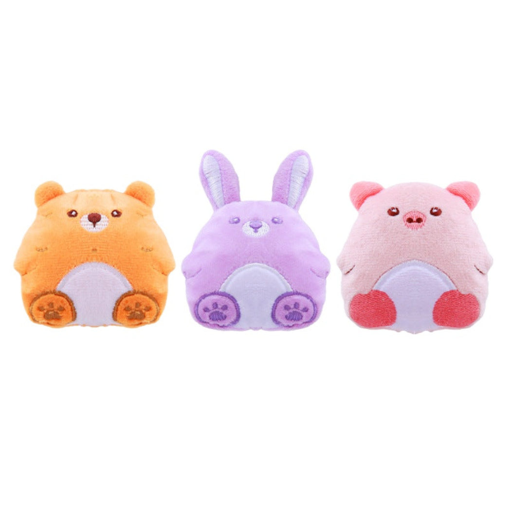 Moo - Rounded Plush Animal Character Cat Toy