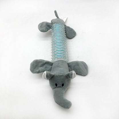 Petkin - Long Animal Shape Squeaky Toy for Dogs