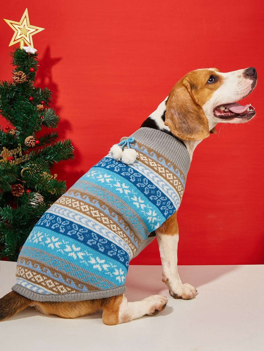 Ozzie – Nordic Knit Dog Sweater for Small and Medium Dogs