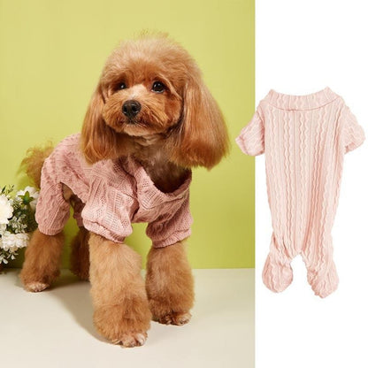 Ozzie - Round Neck Pullover Dog Sweater