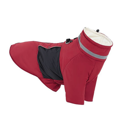 Ozzie - Dog Winter Coat with Leash Opening Jacket