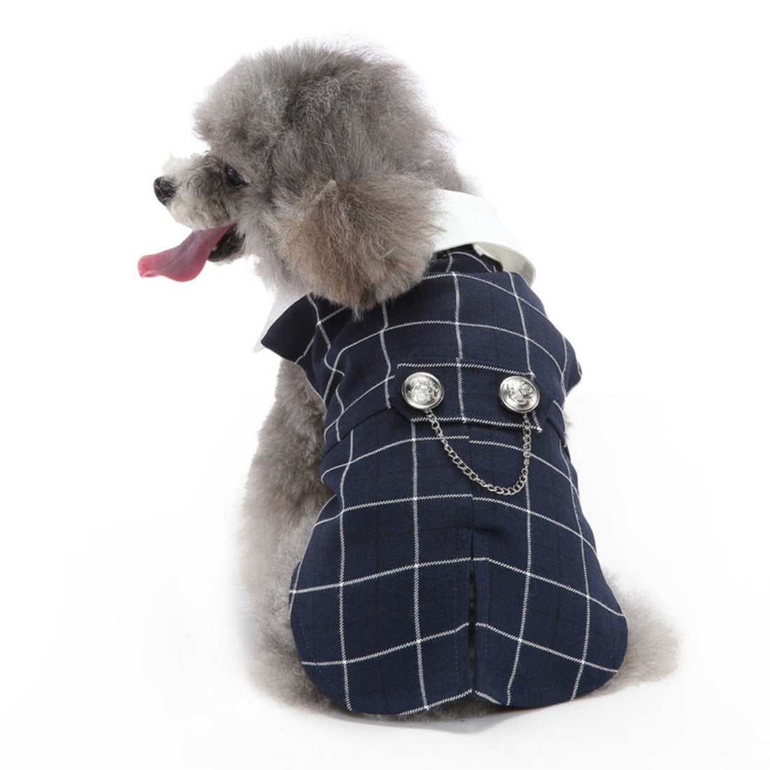 Ozzie - Sleeveless Pet Suit – British Style