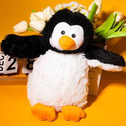 Petkin - Penguin Squeaky Plush Dog Toy