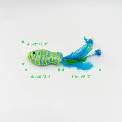 Moo - Rope Fish Cat Toy