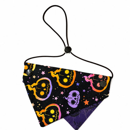 Mokka - Halloween Double-Layer Bandana Pet Neckwear