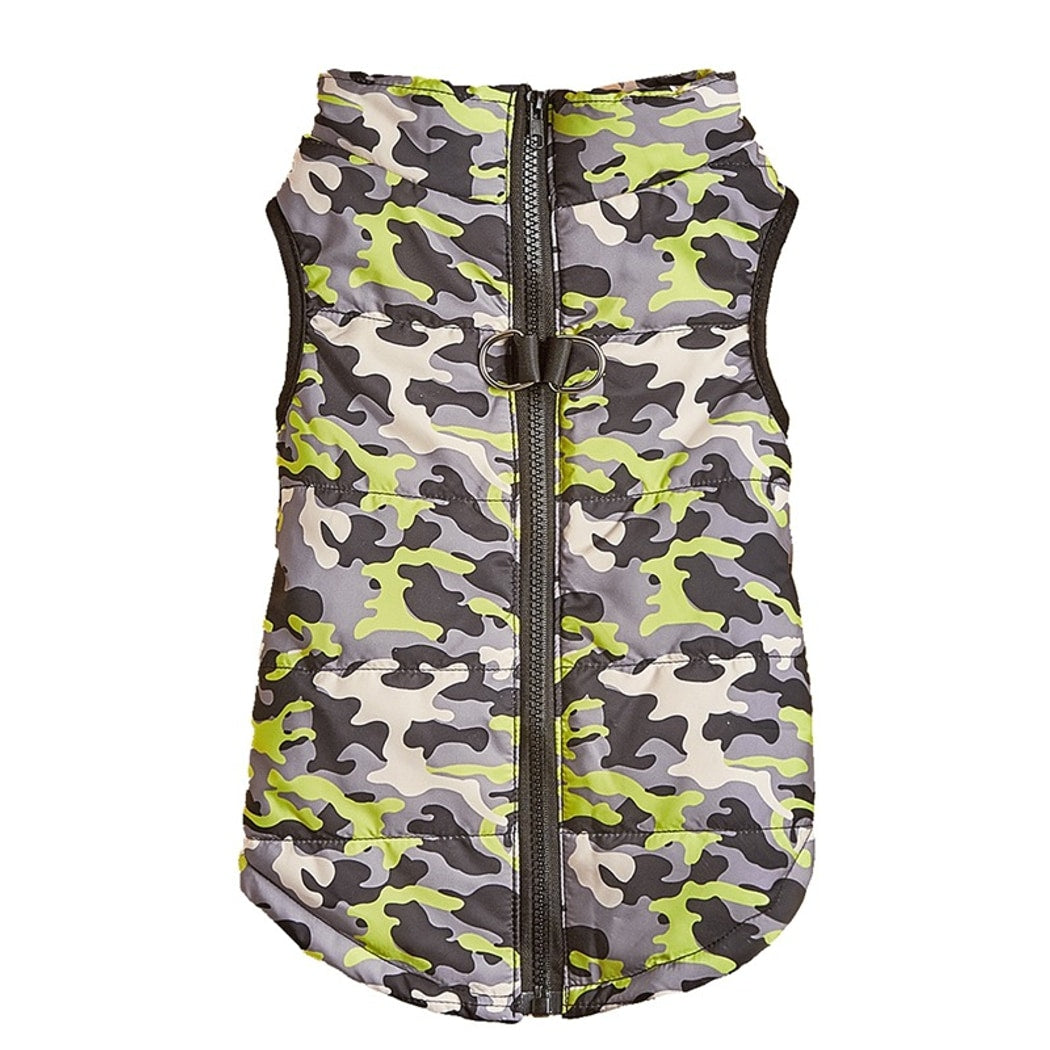 Ozzie - Camouflage Zipper Pet Vest