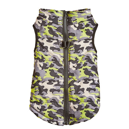 Ozzie - Camouflage Zipper Pet Vest