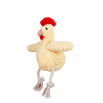 Petkin animal shaped squeaky dog toy shown from above