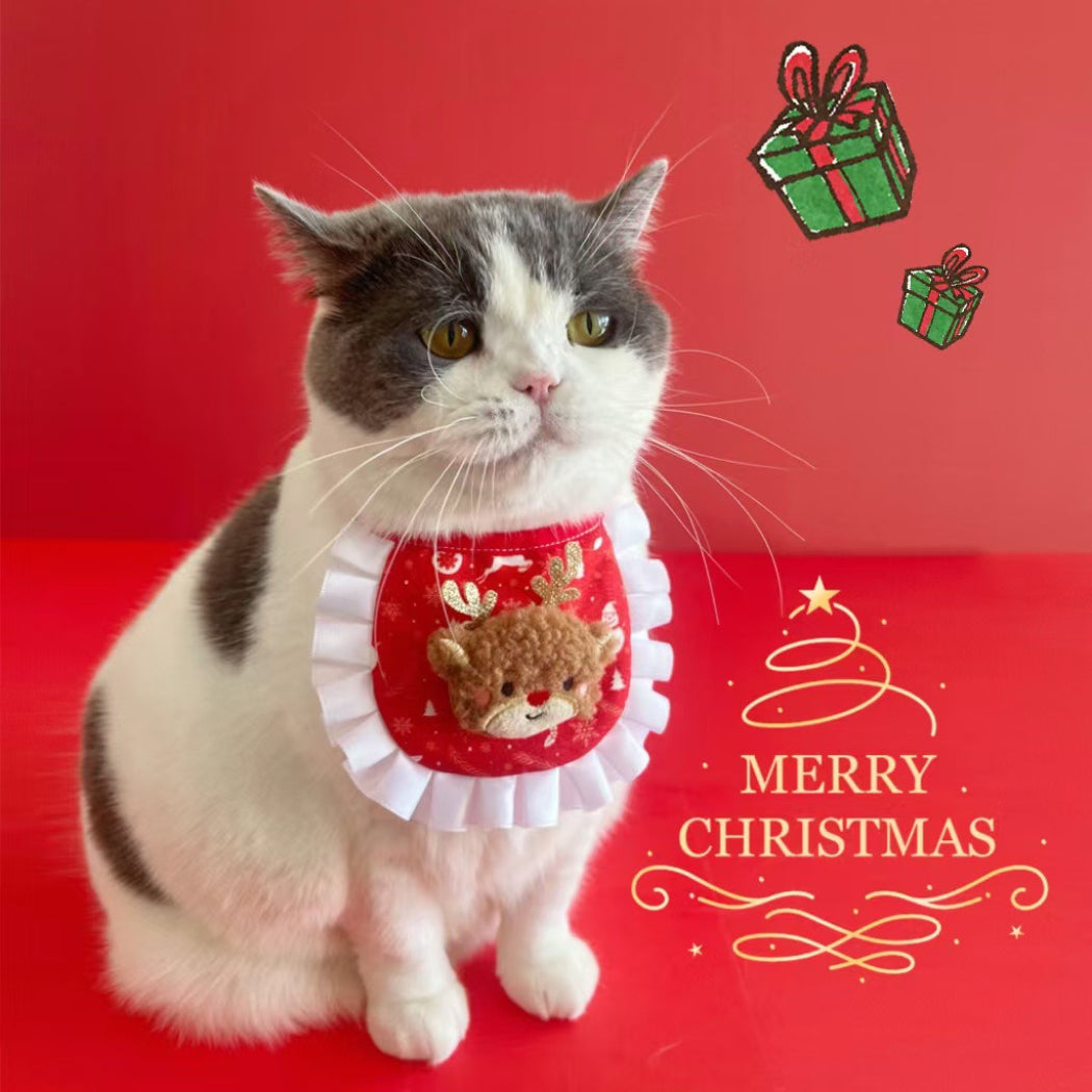 Mokka - Christmas Bib Pet Neckwear