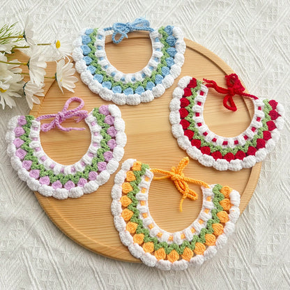 Mokka - Tulip Tie Strap Cat Collar
