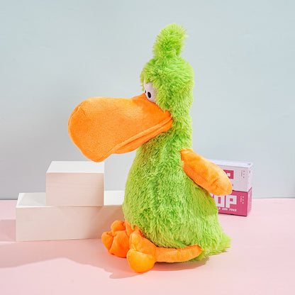Petkin - Big Beak Bird Squeaky Plush Dog Toy