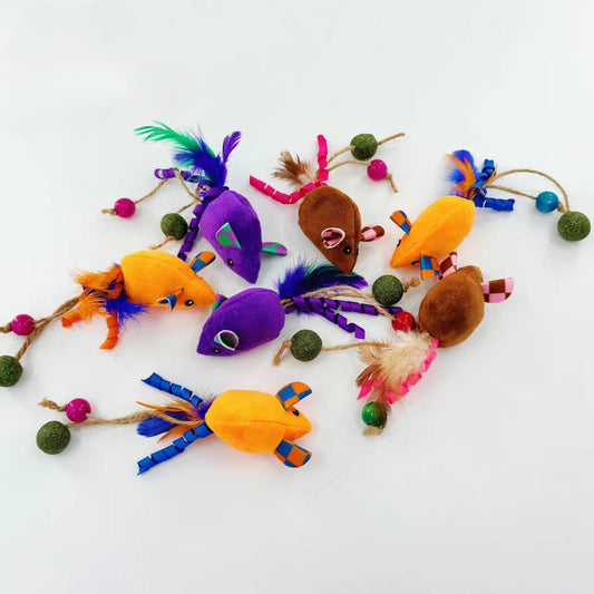 Moo - Colorful Mouse Cat Toy