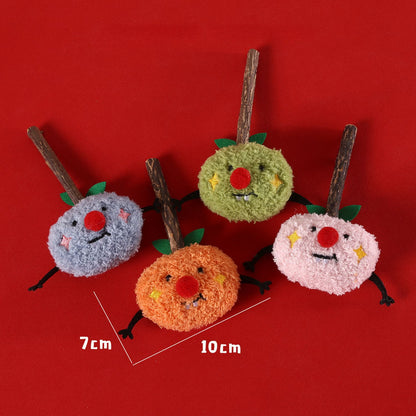 Moo – Fruit Plush Silvervine Cat Toy