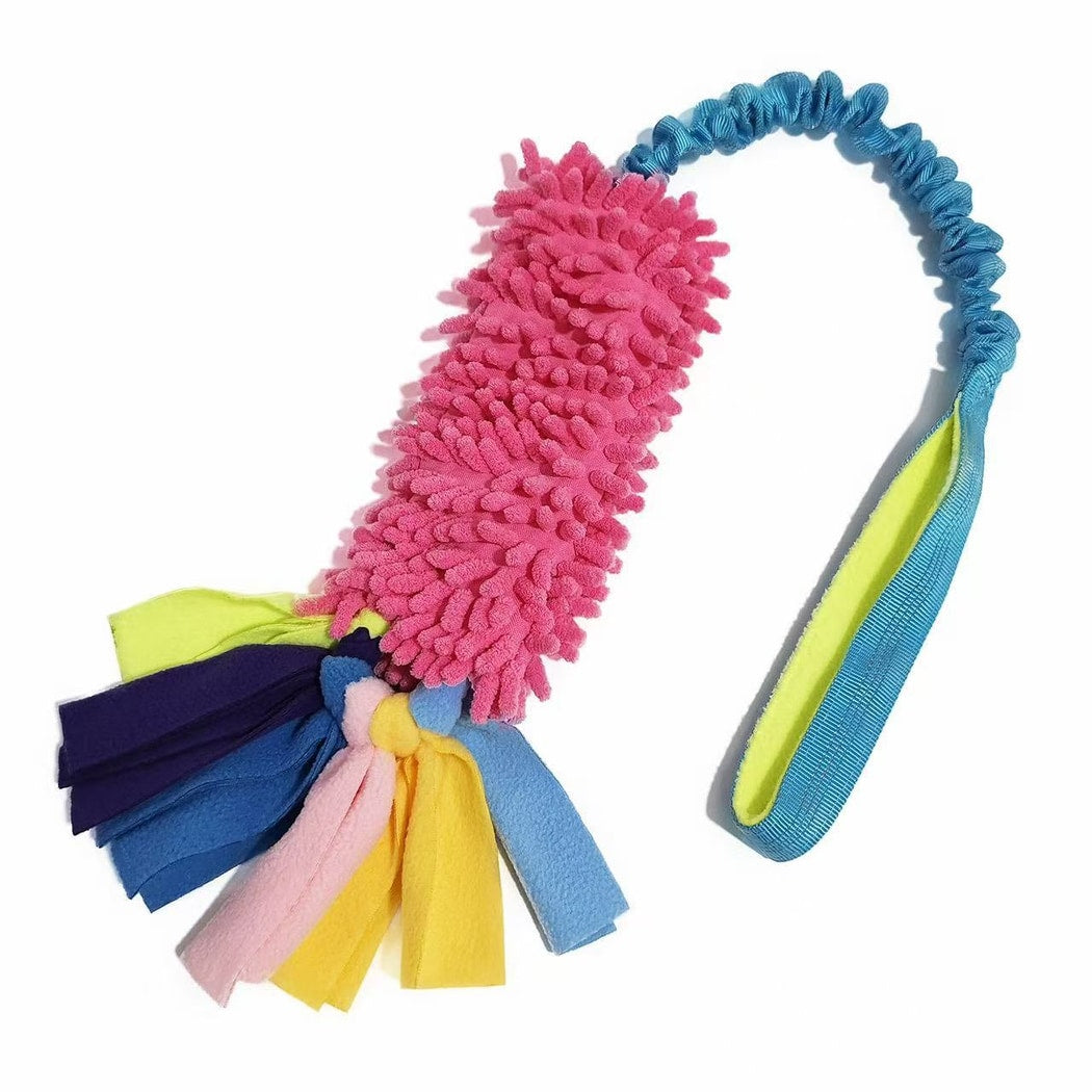 Petkin - Colorful Squeaky Interactive Dog Plush Toy
