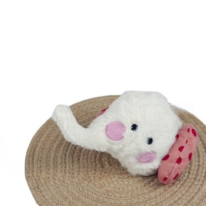 Petkin - Fuzzy Animal Character Squeaky dog toy