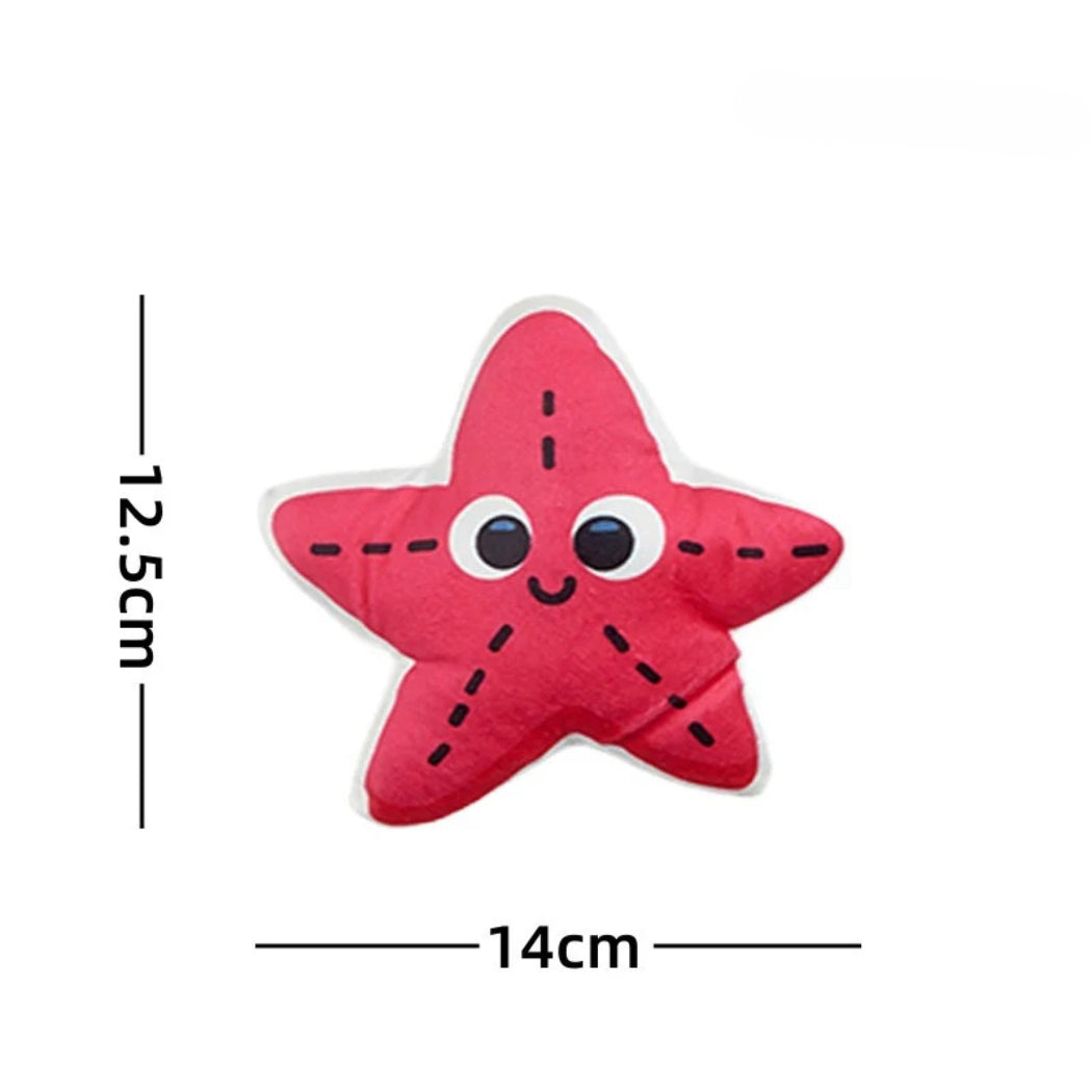 Moo - Cute Sea Life Plush Cat Toy