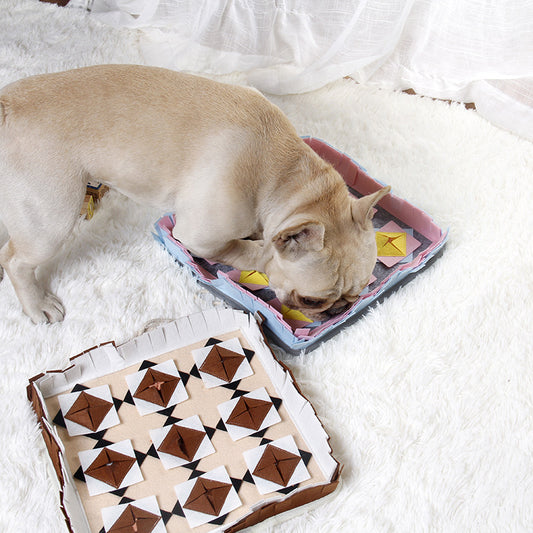 Snuffy - Colorful Square Pet Snuffle Mat