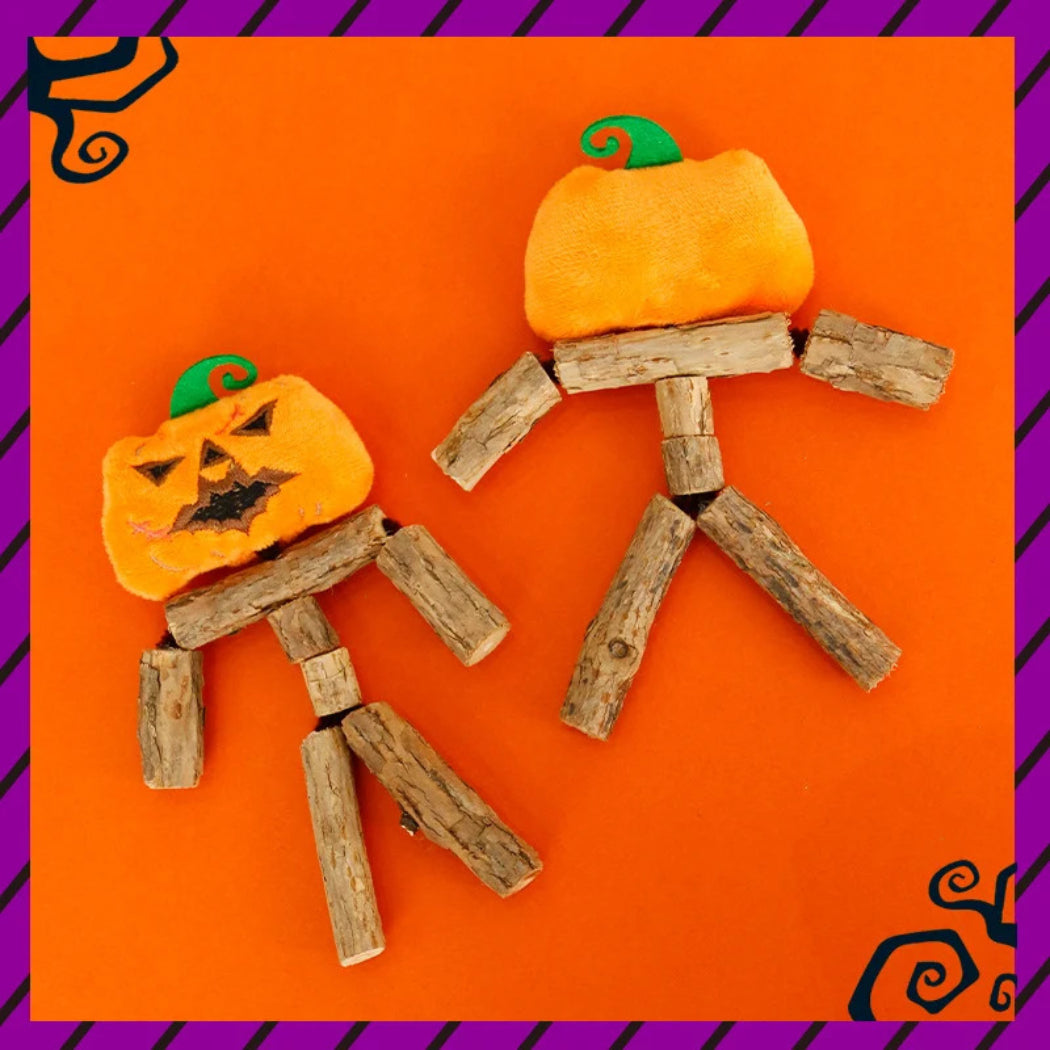 Petkin - Halloween Wooden Cat Toy