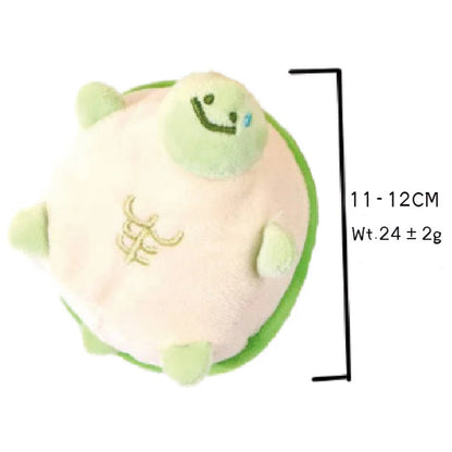 Petkin - Turtle-Shaped Plush Dog Toy