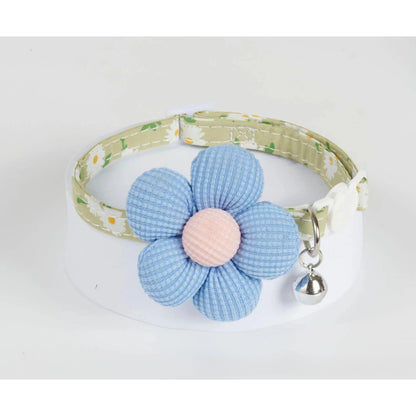 Mokka - Daisy Floral Breakaway Cat Collar