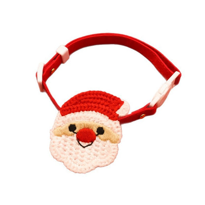 Christmoo - Santa Tree Christmas Cat Collar