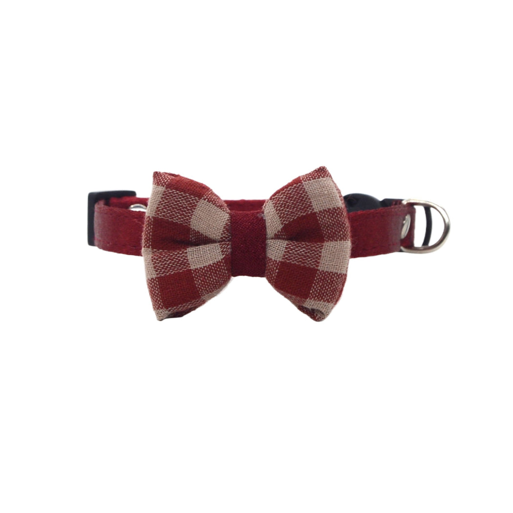 Mokka - Bow Breakaway Cat Collar