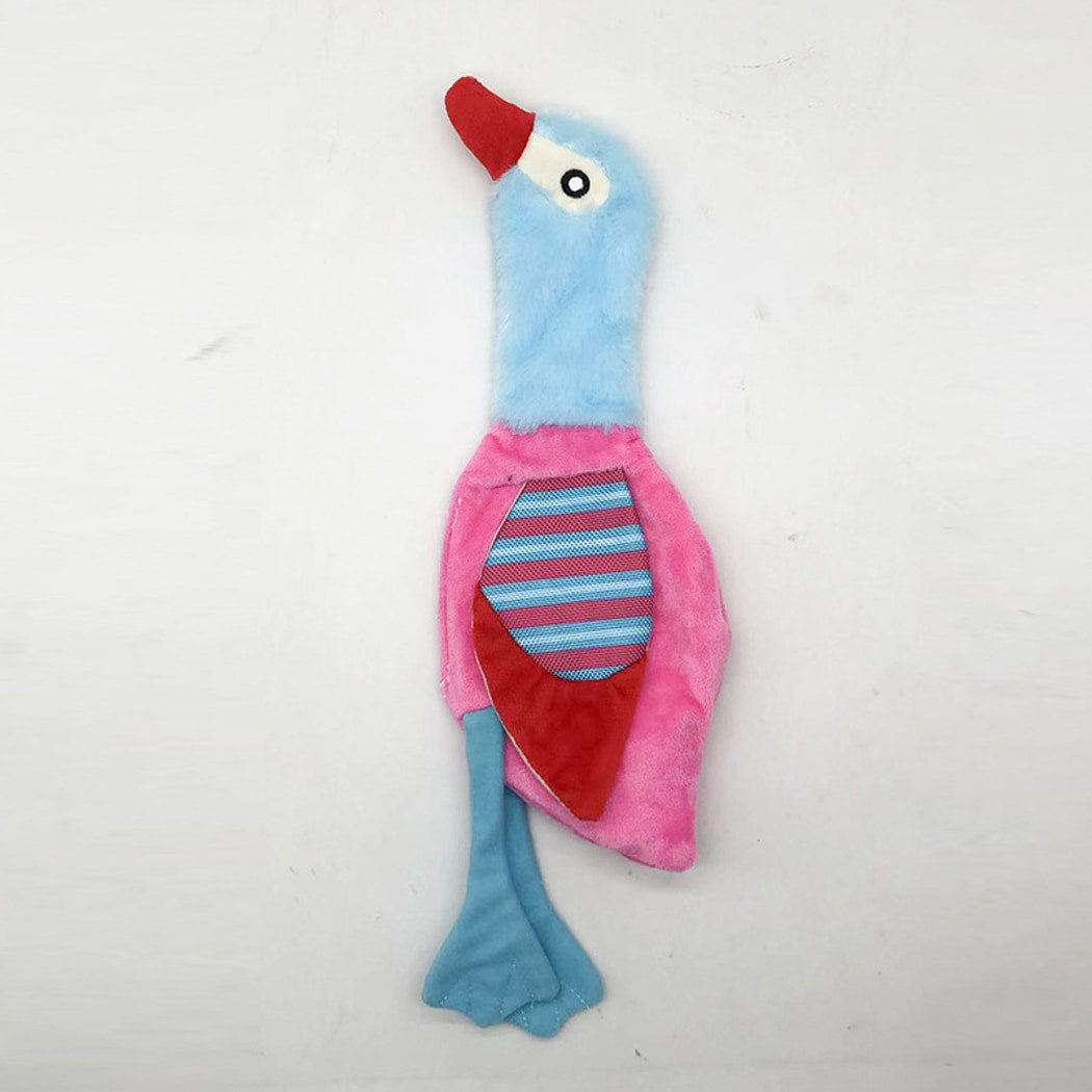 Petkin - Bird Shaped Squeaky Plush Dog Toy