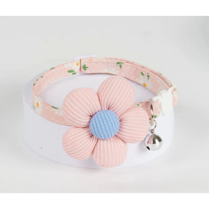 Mokka - Daisy Floral Breakaway Cat Collar