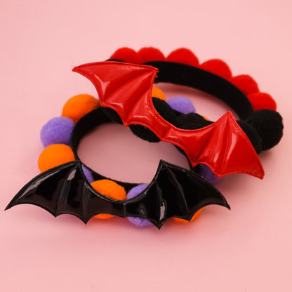 Halloweek - Halloween Cat Collar with Cartoon Motifs