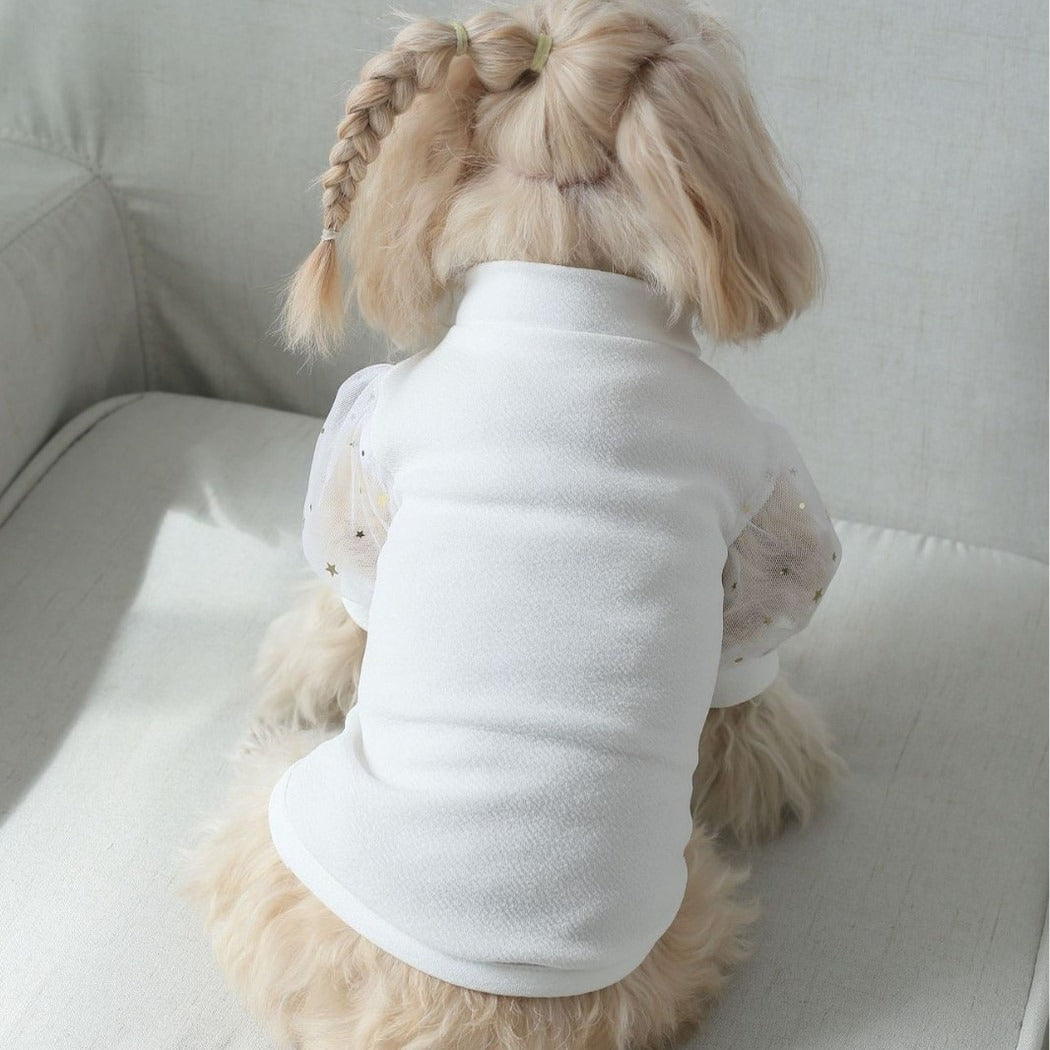 Ozzie - Wedding Style Bubble Sleeve Pet T-Shirt