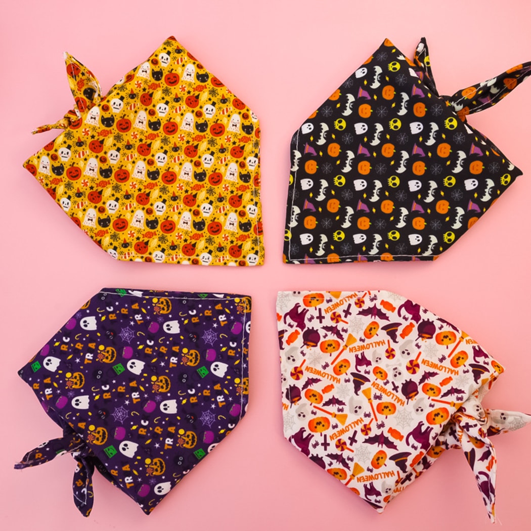 Halloweek - Halloween Cartoon Print Pet Bandana