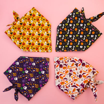 Halloweek - Halloween Cartoon Print Pet Bandana