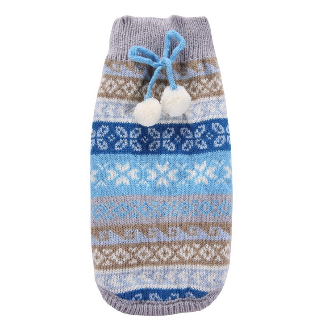 Ozzie – Nordic Knit Dog Sweater for Small and Medium Dogs